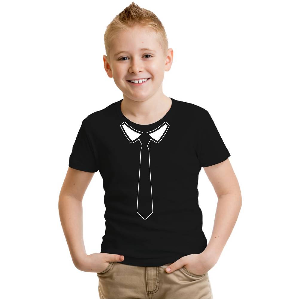Spass Kostet Kinder T-Shirt mit Krawatte als Druck