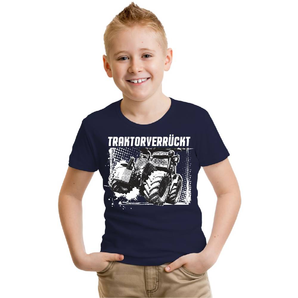 Spass Kostet Kinder T-Shirt Traktorverrückt