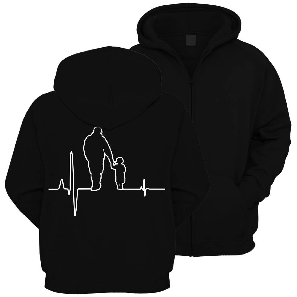 Spass Kostet Kinderjacke Herzschlag Vater Sohn