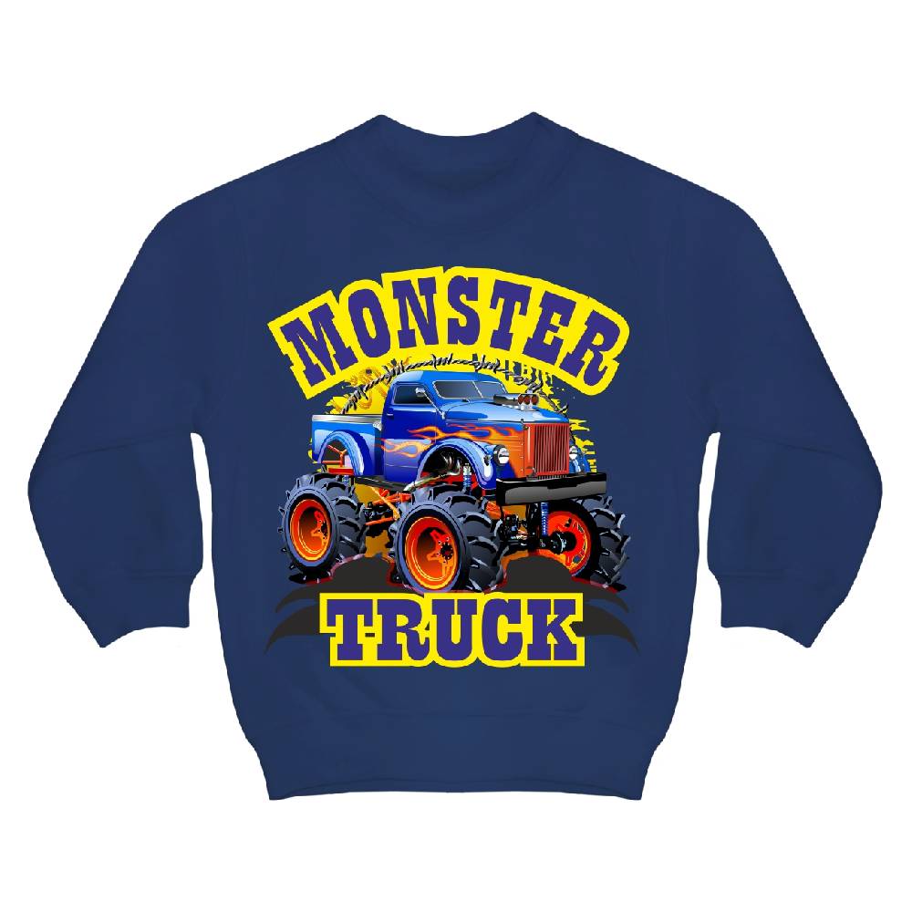 Spass Kostet Kinderpullover Monster Truck
