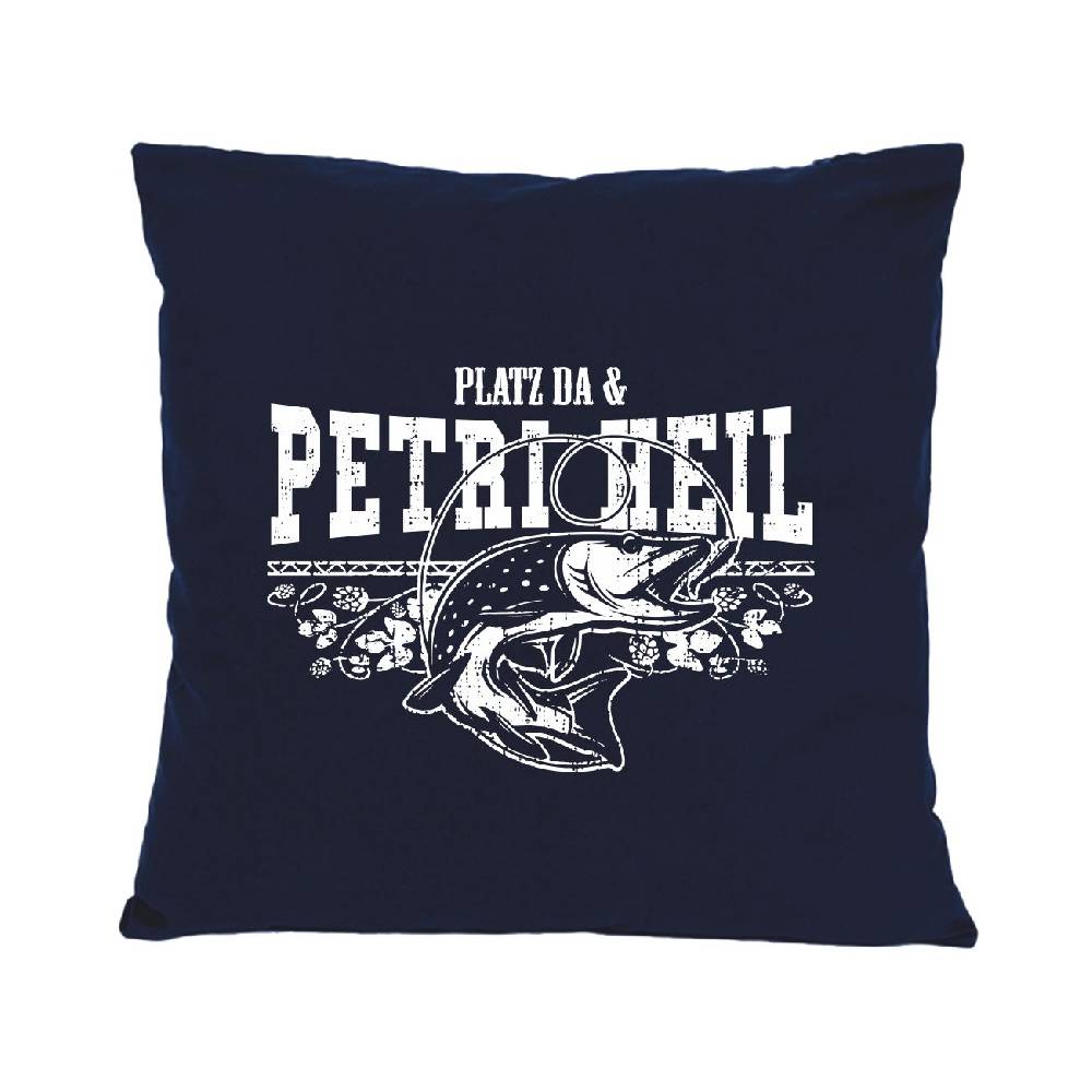 Spass Kostet Kissen ANGLER Platz da und Petri Heil