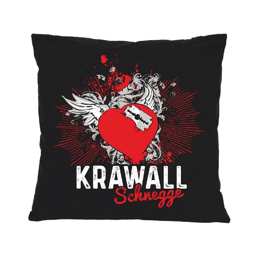 Spass Kostet Kissen Krawallschnegge Herz
