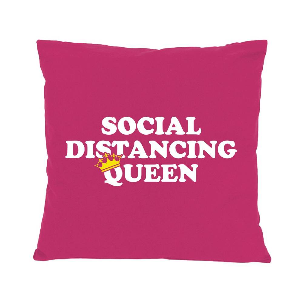 Spass Kostet Kissen Social Distancing Queen