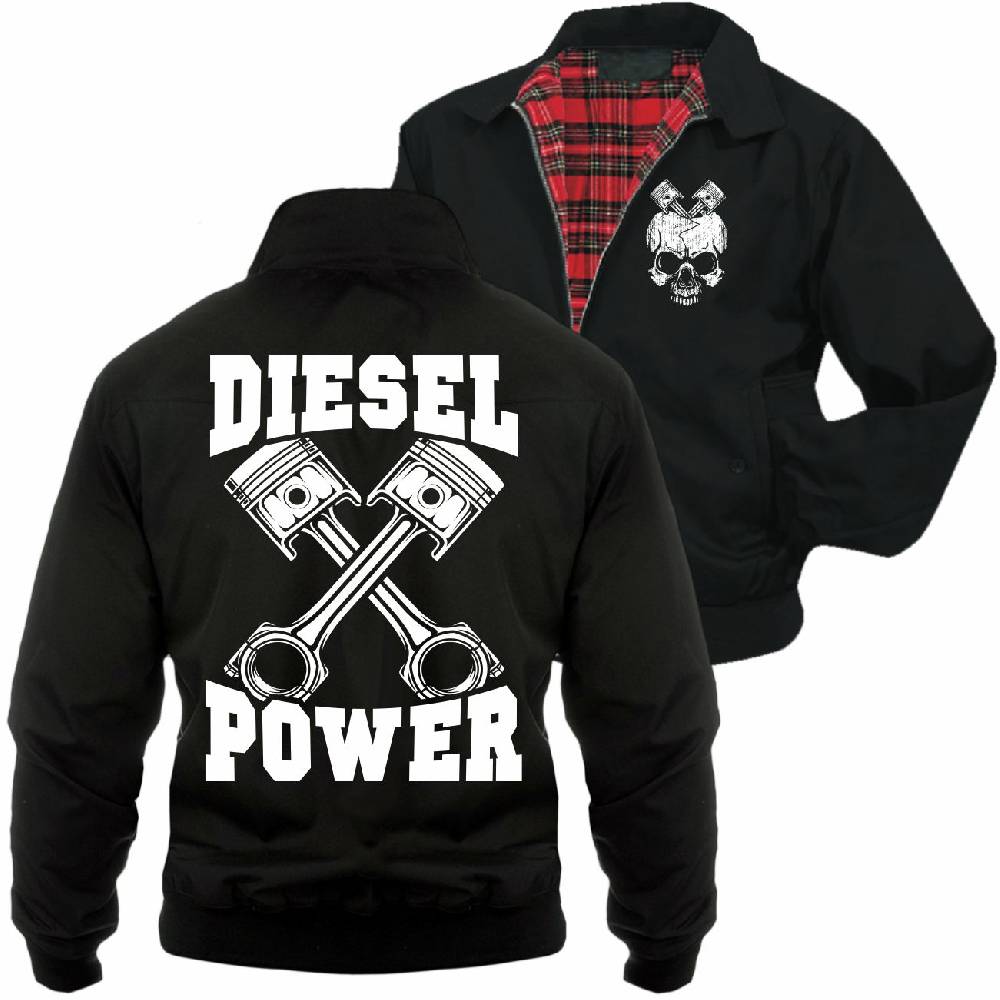 Spass Kostet Männer Harrington Jacke Diesel Power