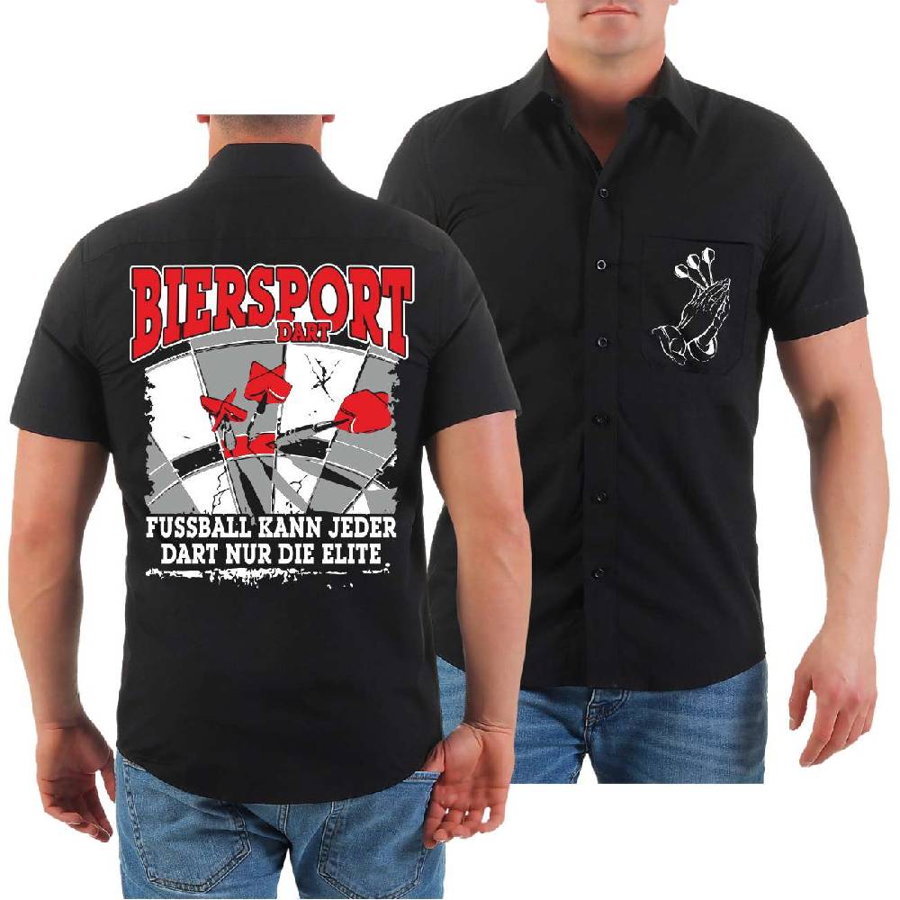 Spass Kostet Männer HEMD Biersport Dart