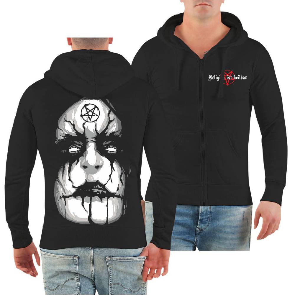 Spass Kostet Männer Kapuzenjacke Corpsepaint 666