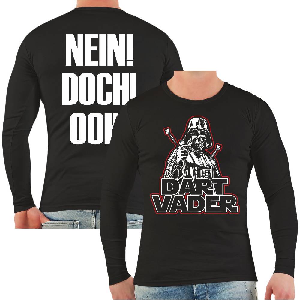 Spass Kostet Männer Longsleeve Dart Vader