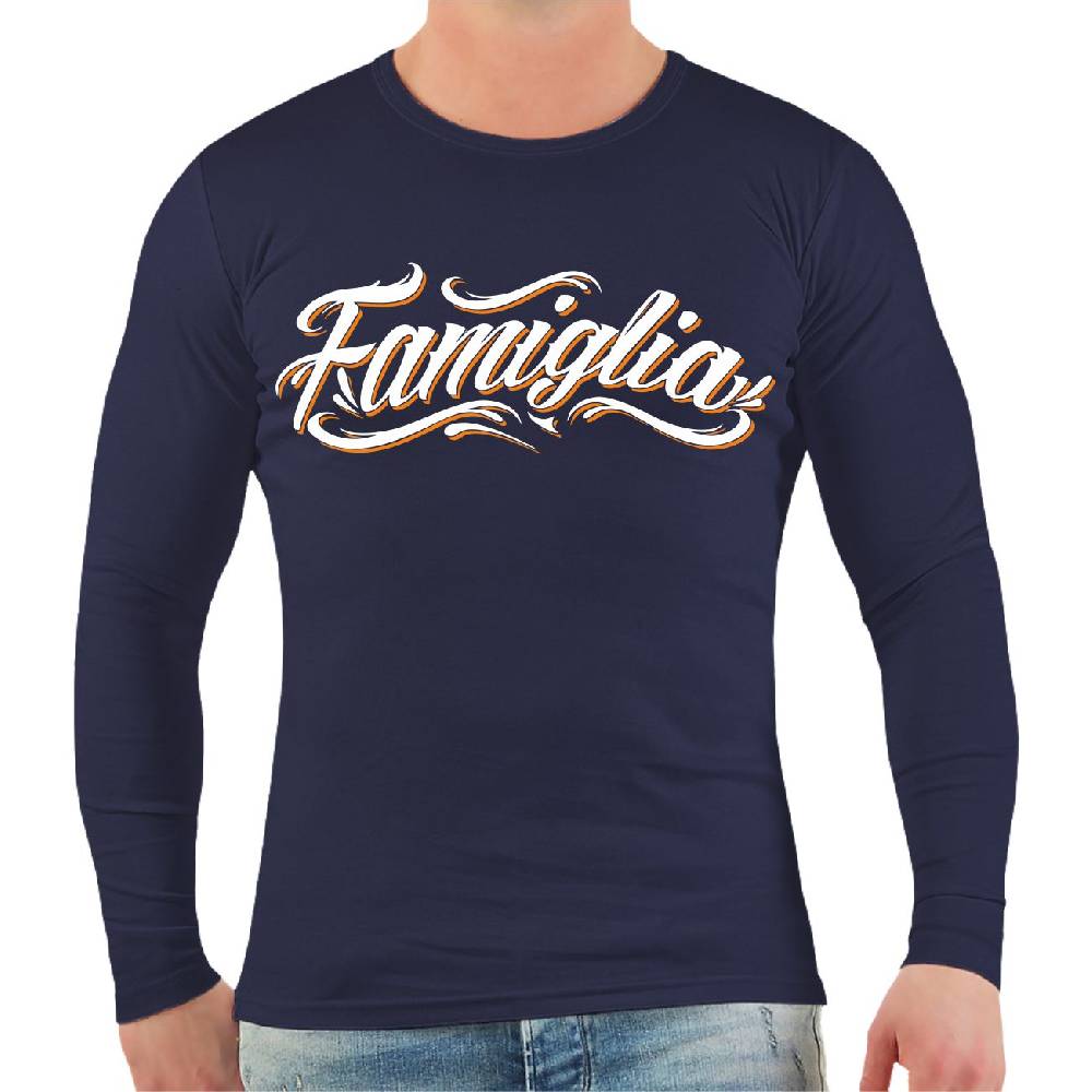 Spass Kostet Männer Longsleeve Famiglia