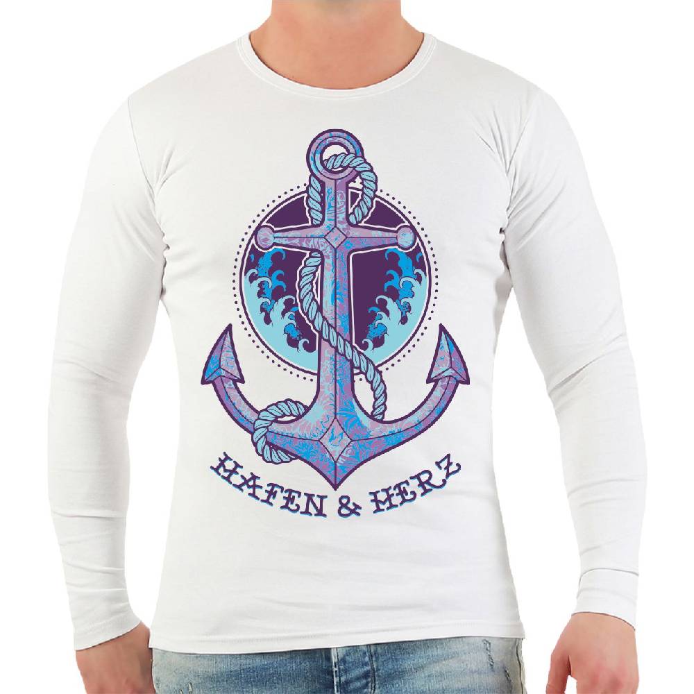 Spass Kostet Männer Longsleeve Hafen & Herz