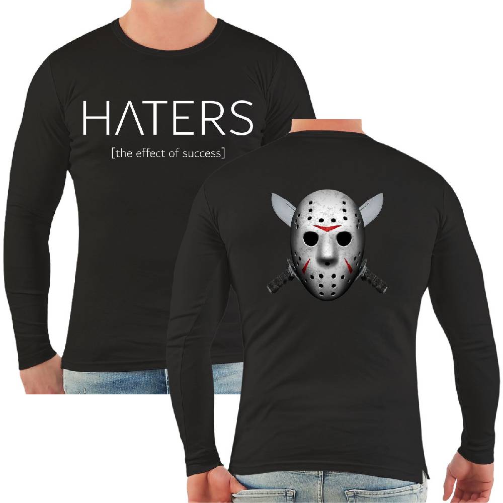 Spass Kostet Männer Longsleeve Haters gonna hate