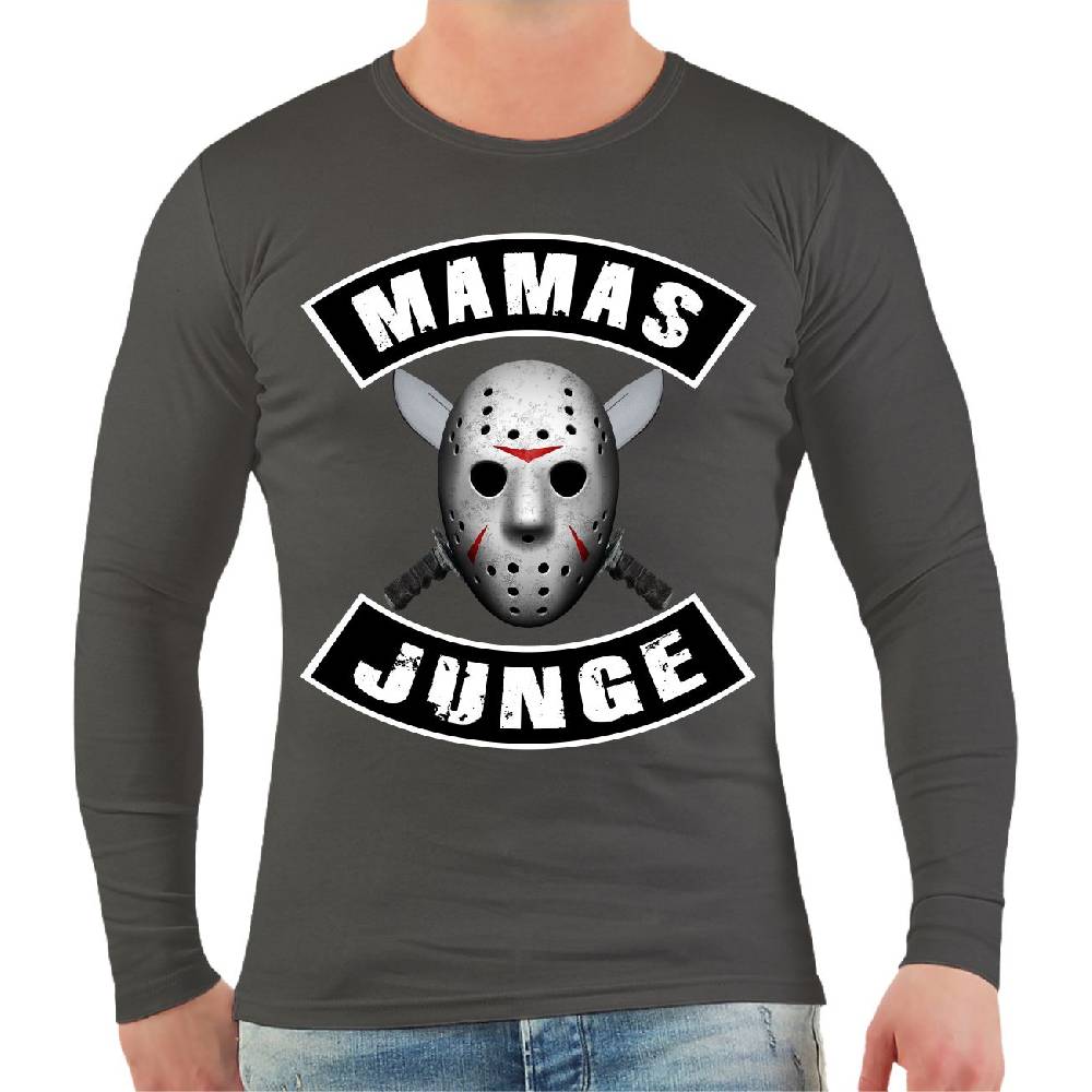 Spass Kostet Männer Longsleeve Horror MAMAS JUNGE