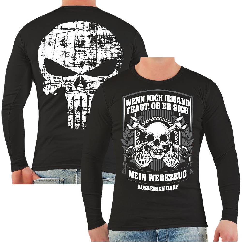 Spass Kostet Männer Longsleeve MEIN WERKZEUG
