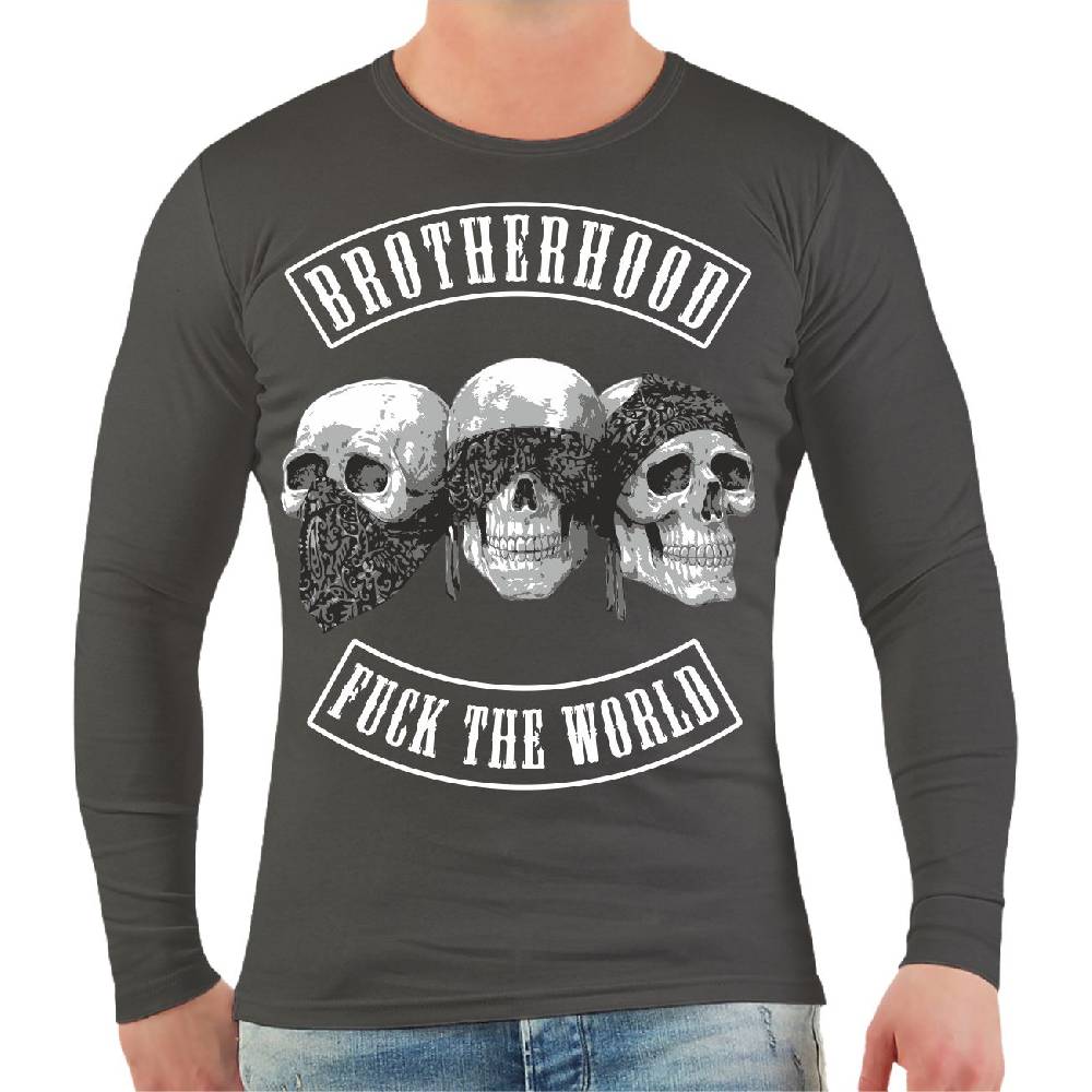 Spass Kostet Männer Longsleeve PATCH Criminal Club