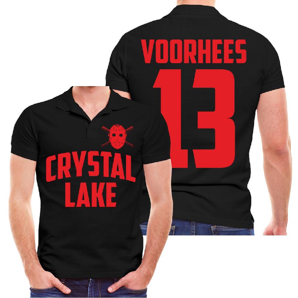 Spass Kostet Männer POLO Crystal Lake Vorhees 13