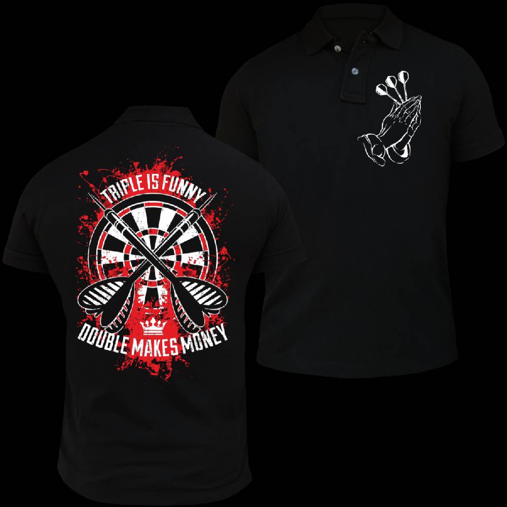 Spass Kostet Männer Polo Dart Double makes Money