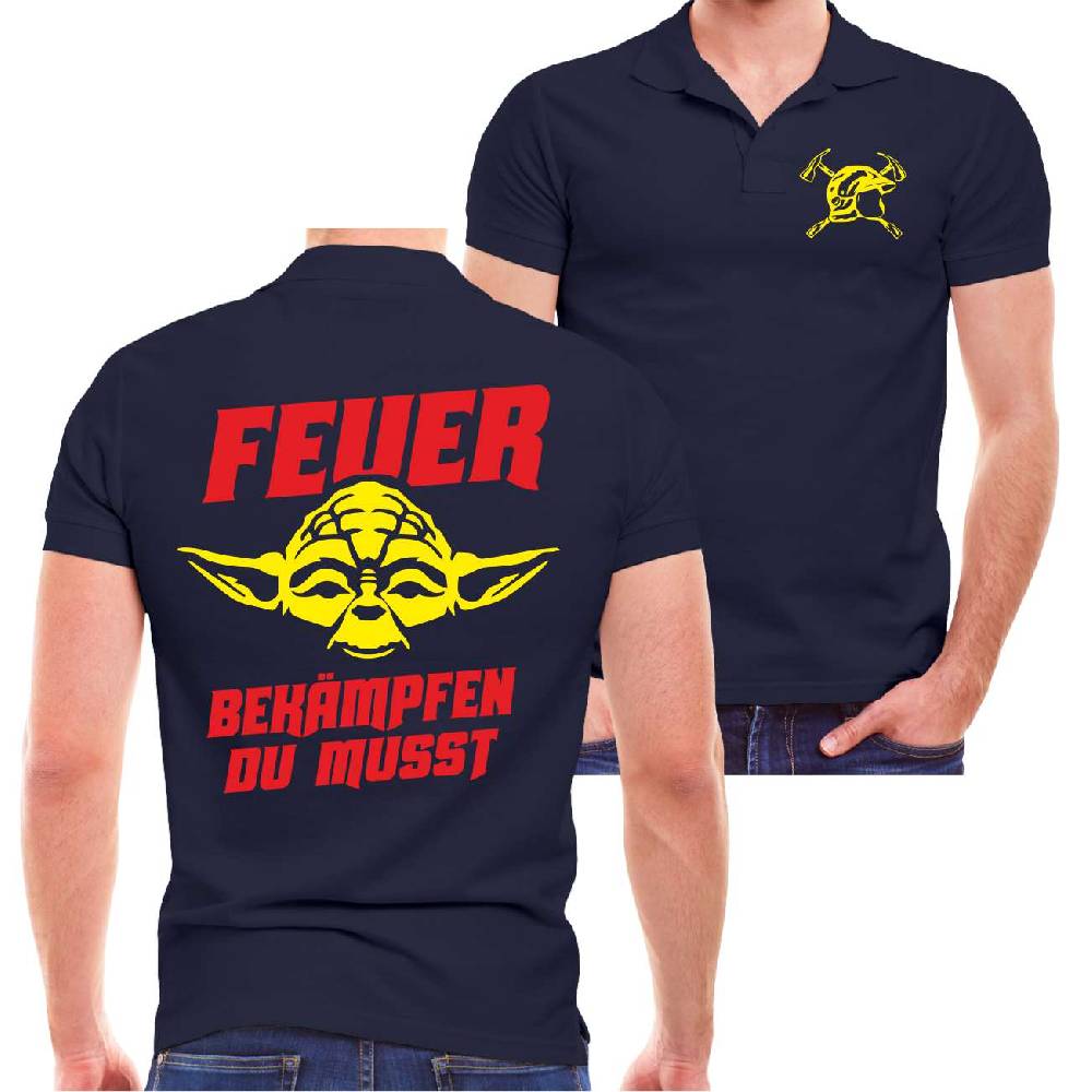 Spass Kostet Männer POLO Feuer Bekämpfen Du Musst