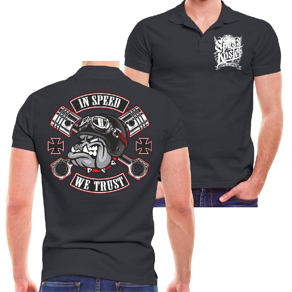 Spass Kostet Männer POLO In Speed we Trust