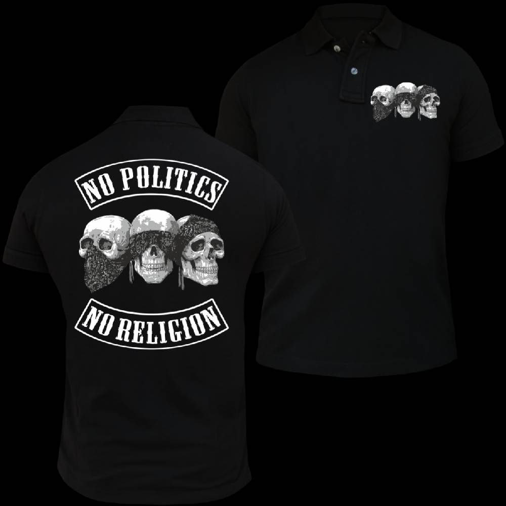 Spass Kostet Männer POLO No Politics No Religion