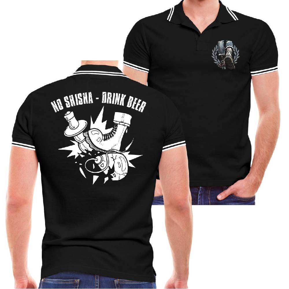 Spass Kostet Männer POLO No Shisha Drink Beer