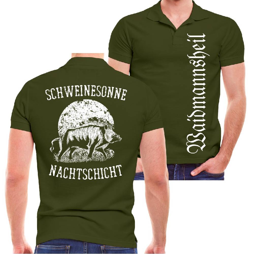 Spass Kostet Männer POLO Schweinesonne