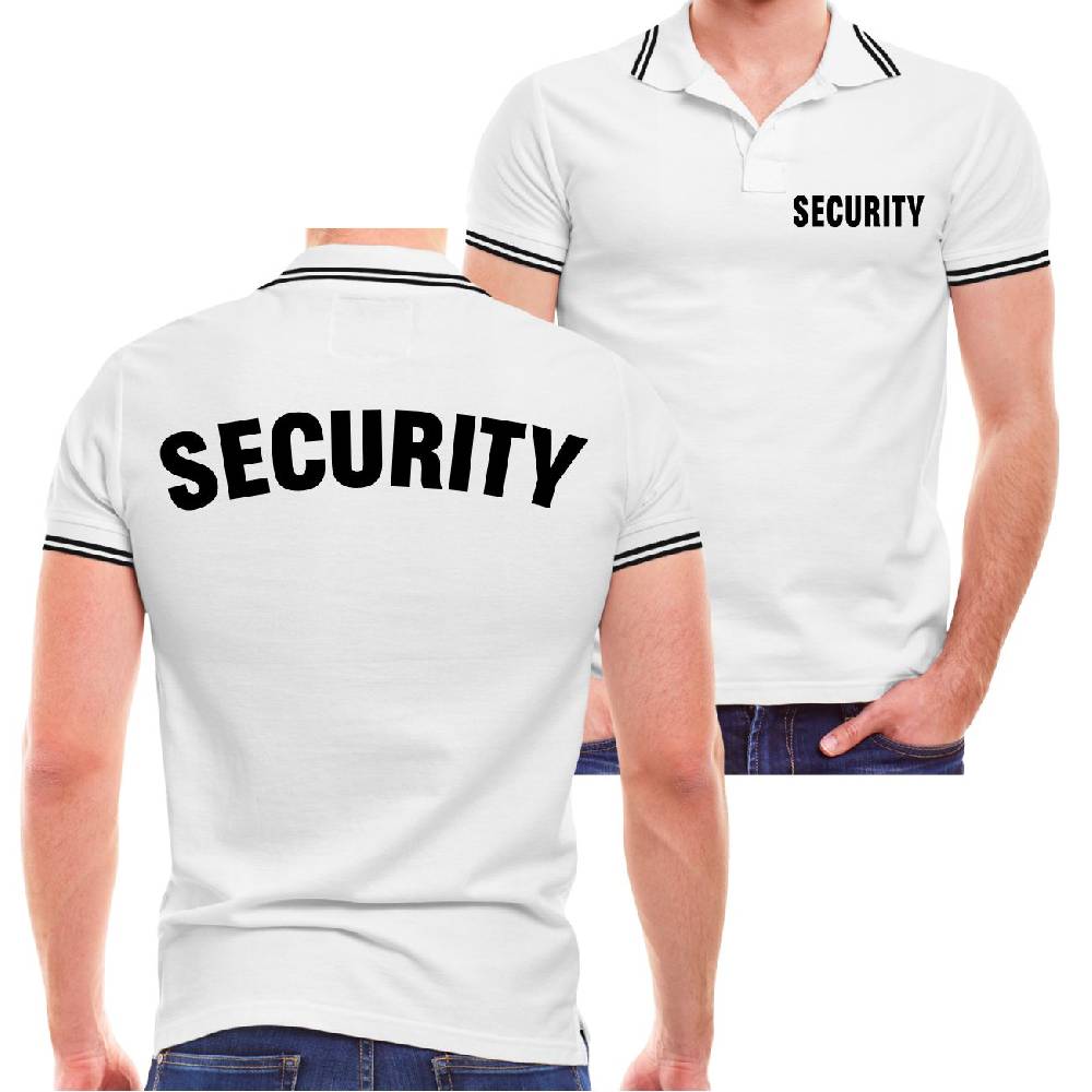 Spass Kostet Männer Polo SECURITY