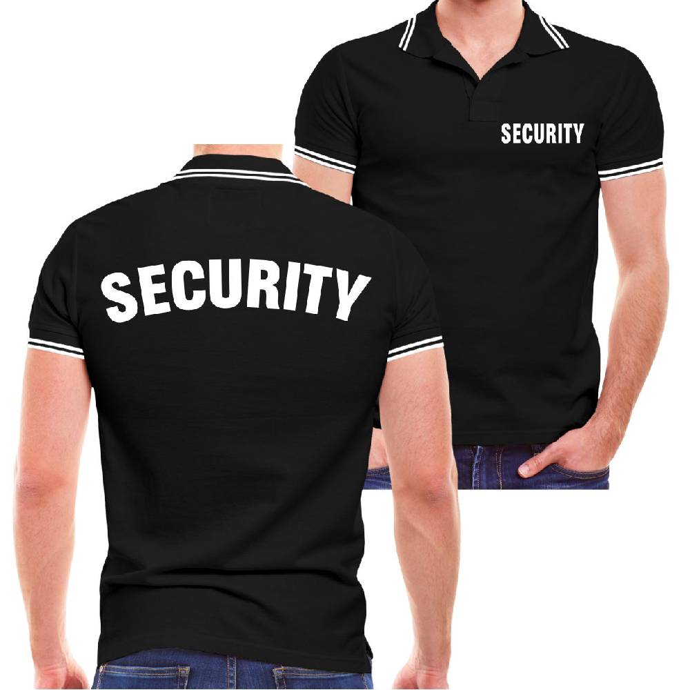 Spass Kostet Männer Polo SECURITY
