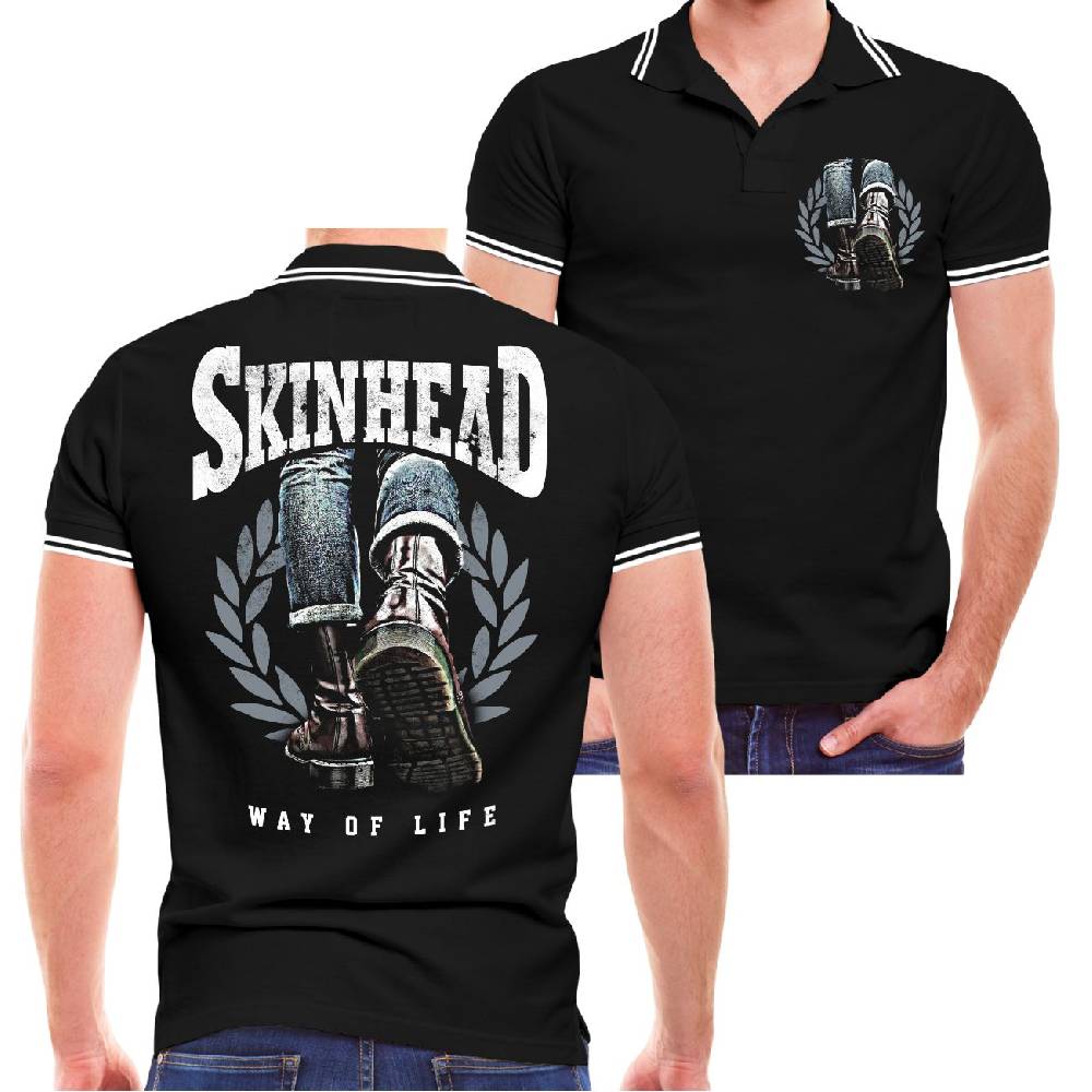 Spass Kostet Männer POLO Skinhead - a way of life