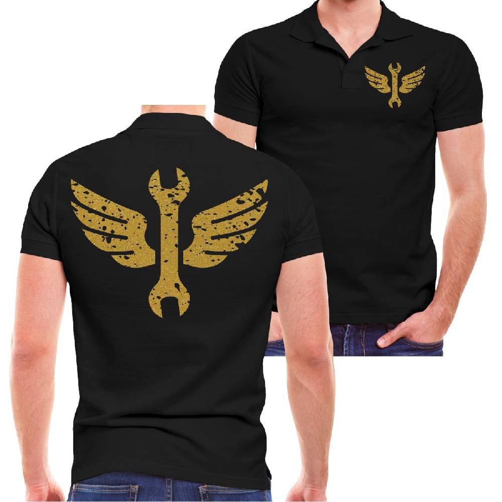 Spass Kostet Männer POLO Werkstatt Schrauber