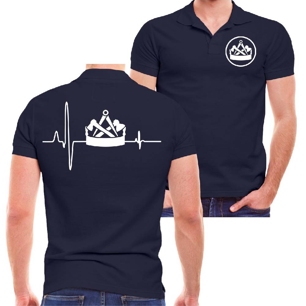 Spass Kostet Männer POLO Zimmermann Herzschlag