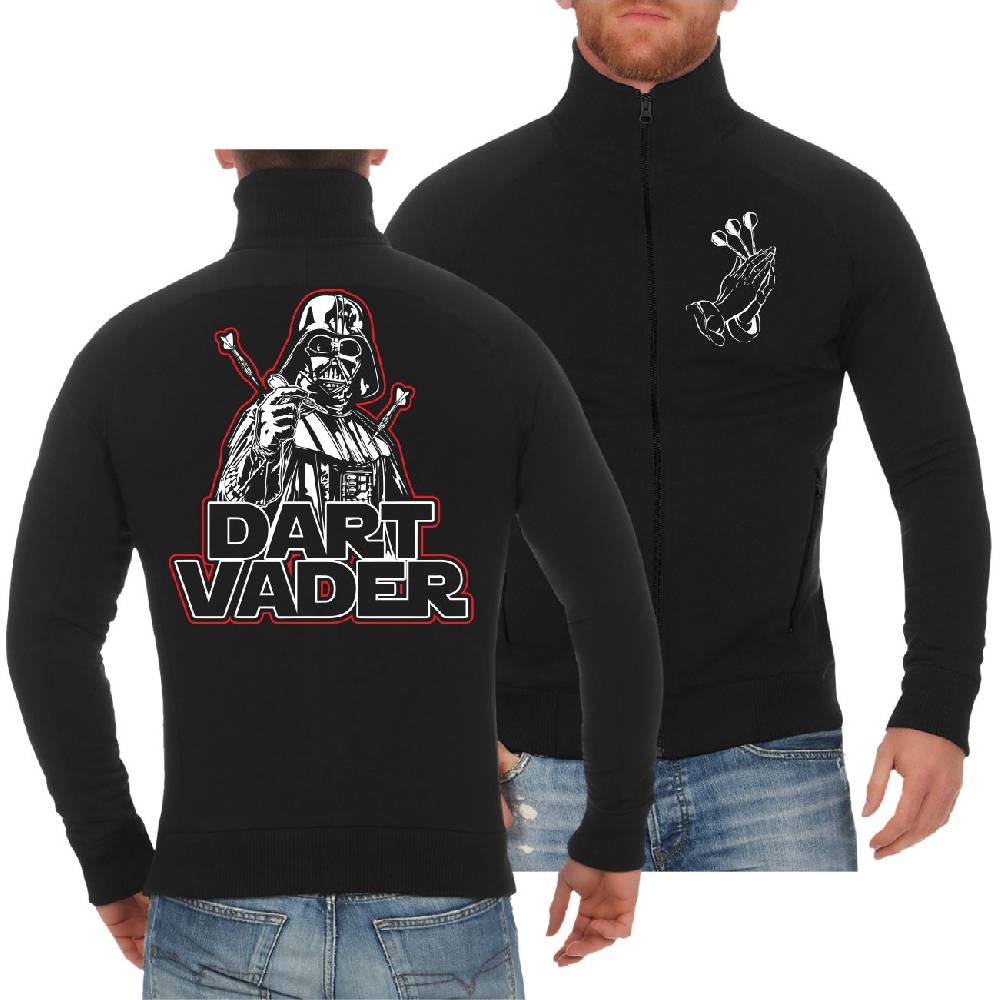Spass Kostet Männer Sweatjacke Dart Vader
