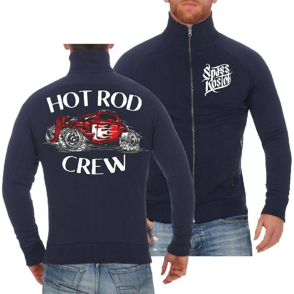 Spass Kostet Männer Sweatjacke Hot Rod Crew