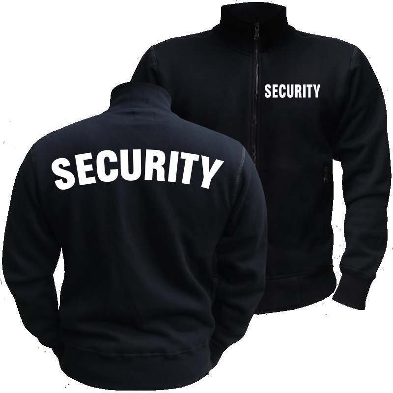 Spass Kostet Männer Sweatjacke Security