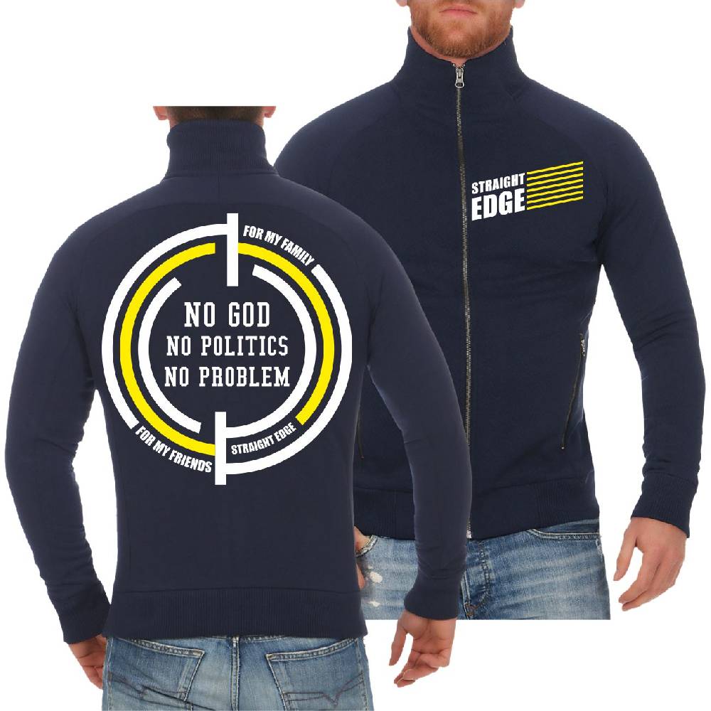 Spass Kostet Männer Sweatjacke Straight Edge xxx