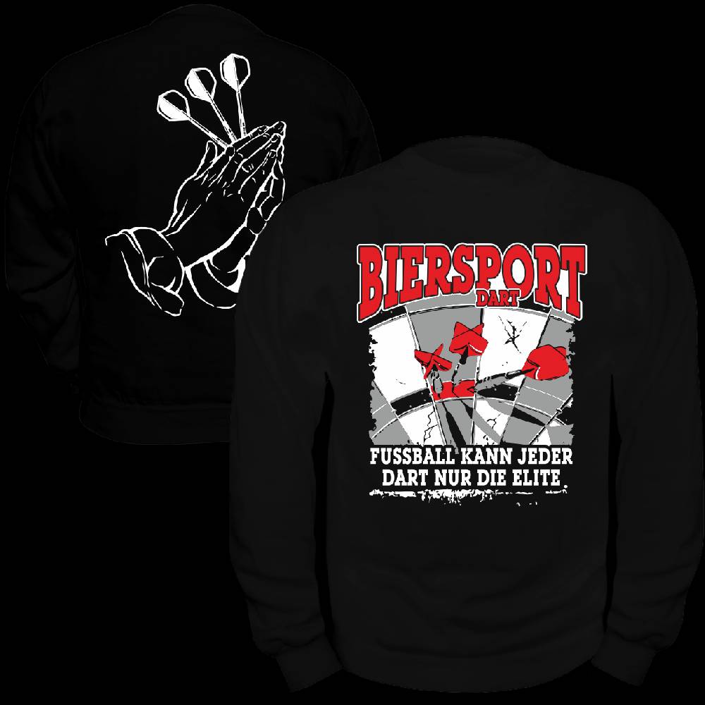 Spass Kostet Männer Sweatshirt Biersport Dart