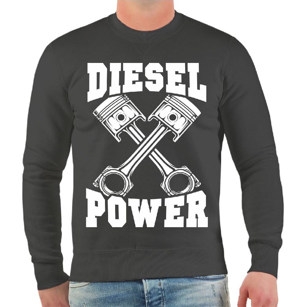Spass Kostet Männer Sweatshirt Diesel Power