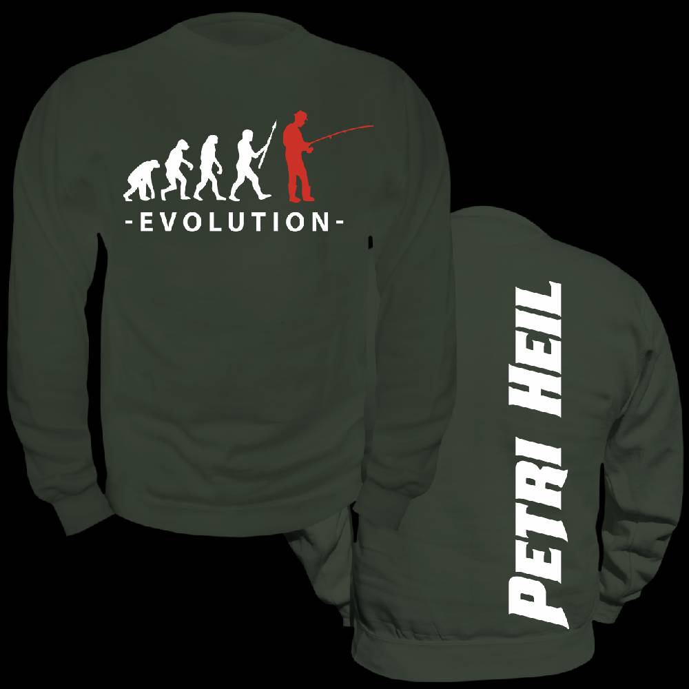 Spass Kostet Männer Sweatshirt Evolution Angler