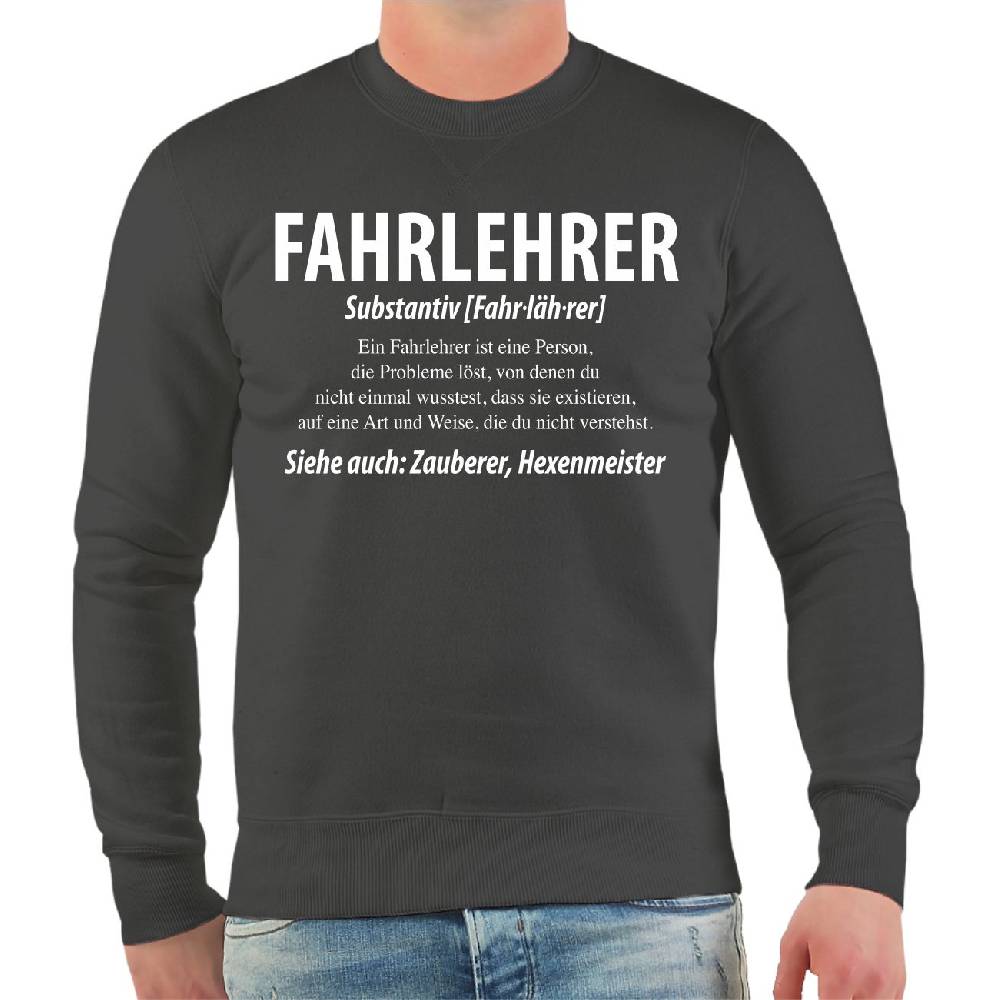 Spass Kostet Männer Sweatshirt Fahrlehrer