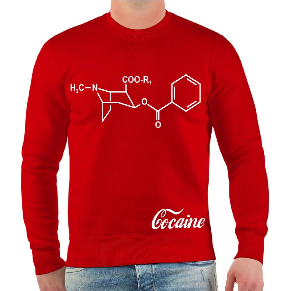 Spass Kostet Männer Sweatshirt Formel Cocaine