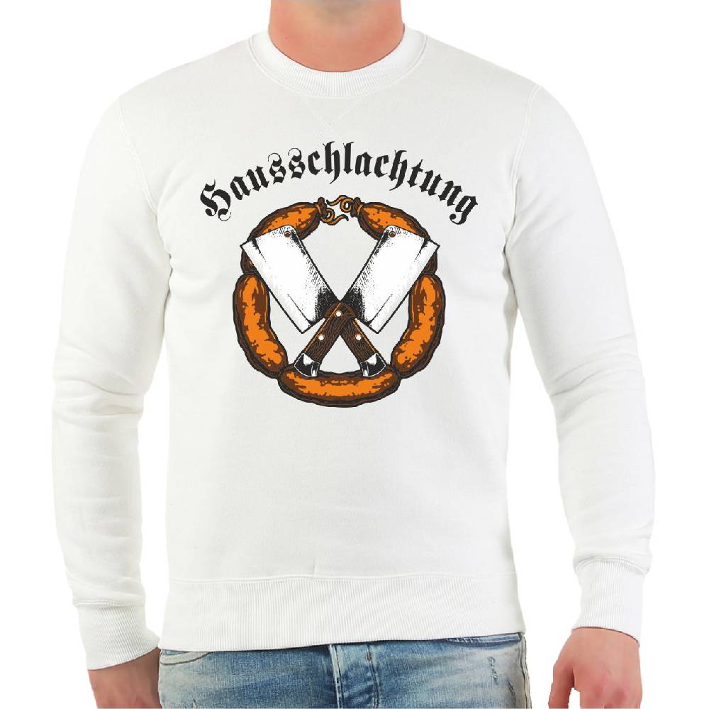 Spass Kostet Männer Sweatshirt Hausschlachtung
