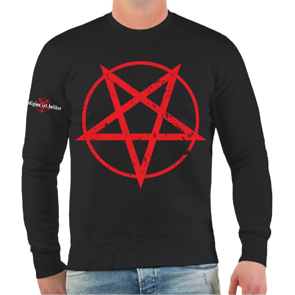 Spass Kostet Männer Sweatshirt Pentagramm