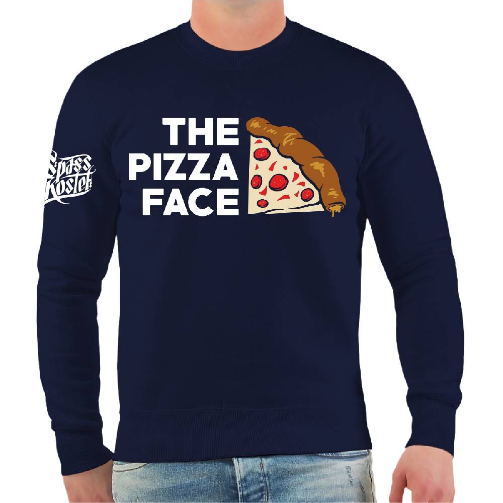 Spass Kostet Männer Sweatshirt The Pizza Face