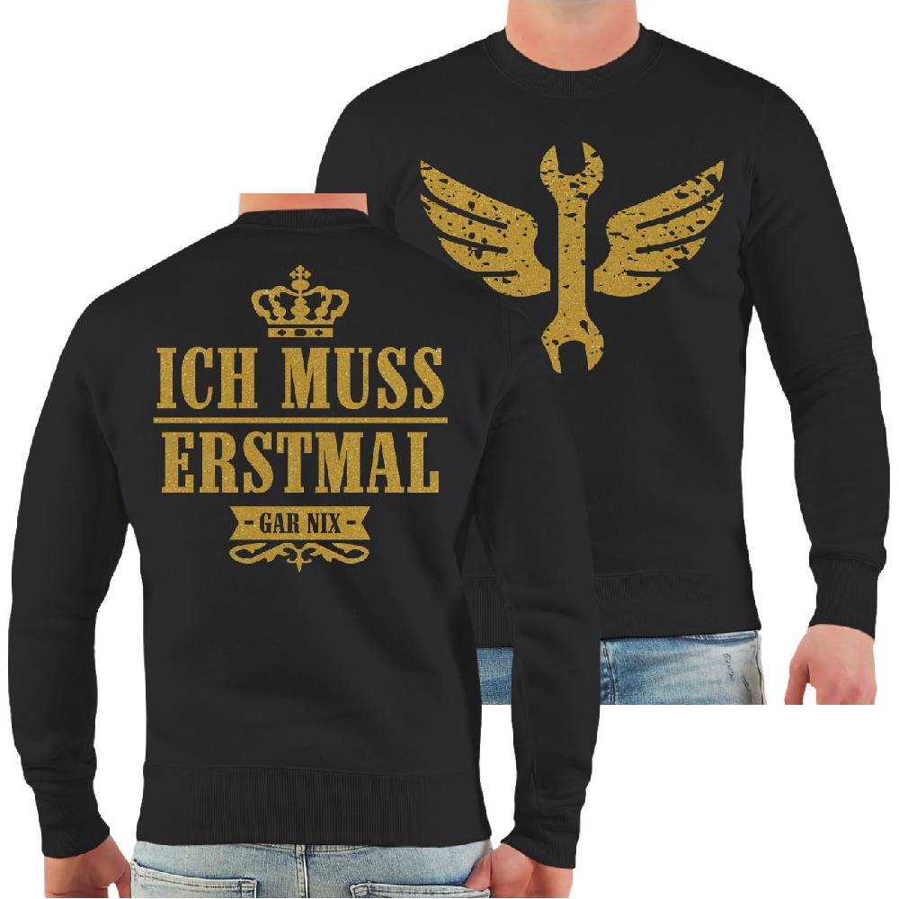 Spass Kostet Männer Sweatshirt Werkstatt Schrauber