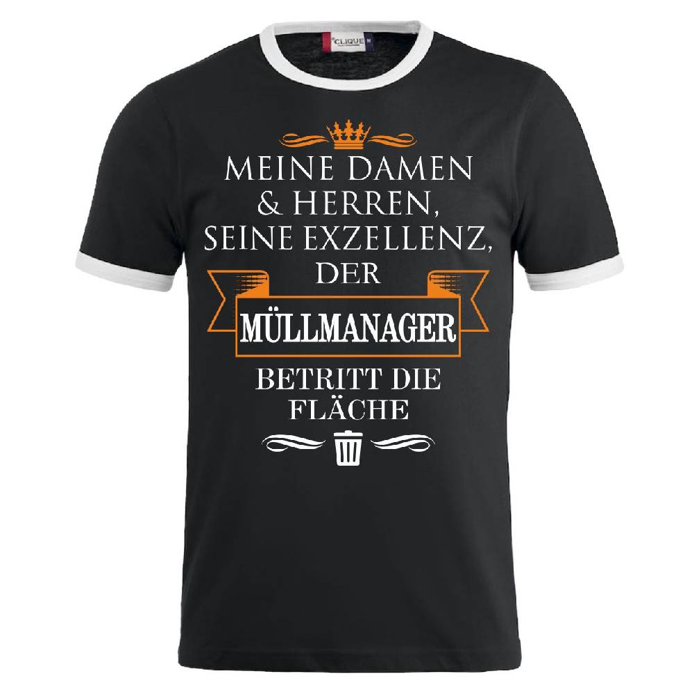 Spass Kostet Männer T-Shirt Müllmanager S Bis XXL