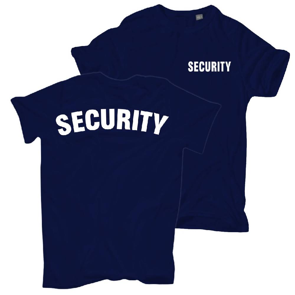 Spass Kostet Männer T-Shirt SECURITY navy