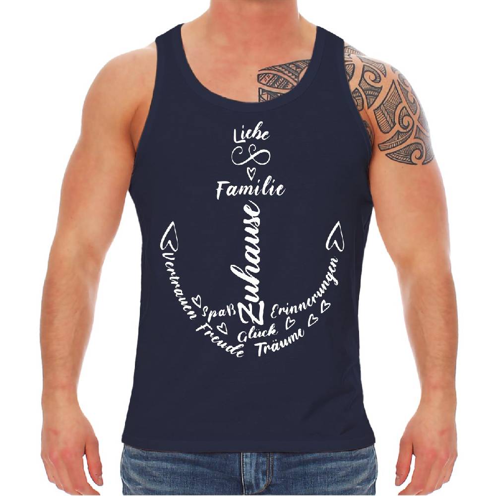 Spass Kostet Männer Träger Anker Der Familie