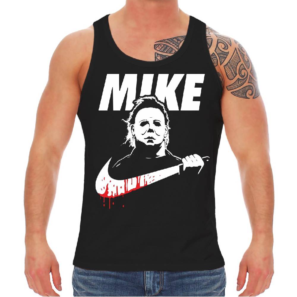 Spass Kostet Männer Träger Horror Logo Mike