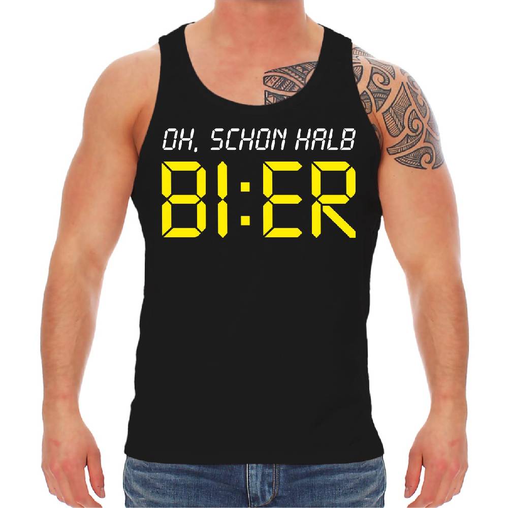 Spass Kostet Männer Träger Oh, schon halb BIER