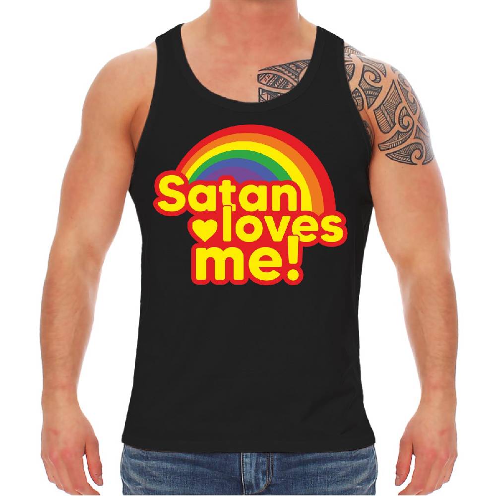 Spass Kostet Männer Träger Satan loves me