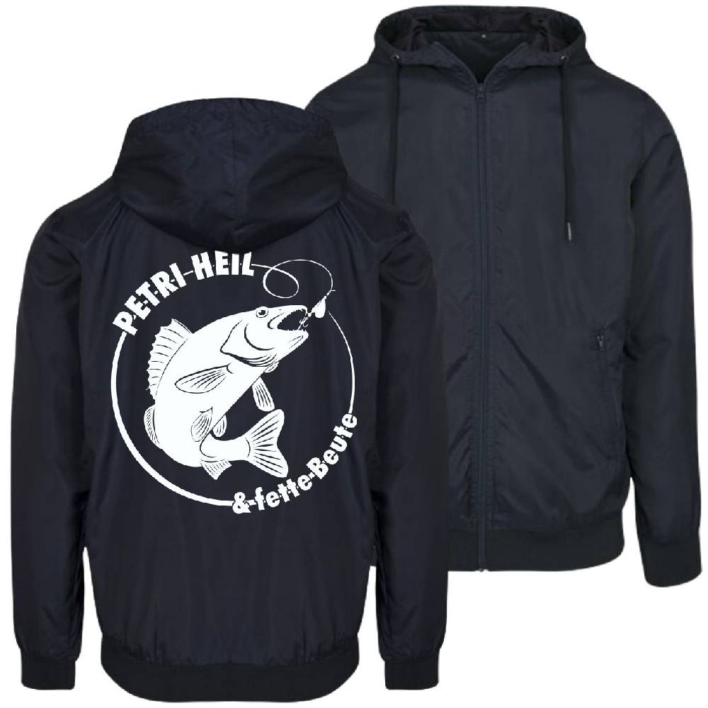 Spass Kostet Männer Windbreaker Regenjacke ANGLER