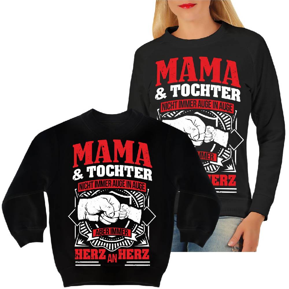 Spass Kostet Partner Sweatshirt Mama & Tochter